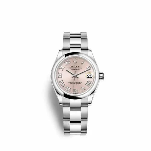 Rolex Datejust 31 Stainless Steel / Oyster / Pink - Roman 278240-0013 — фото часов Rolex Datejust 31 Stainless Steel / Oyster / Pink - Roman 278240-0013 — фото часов