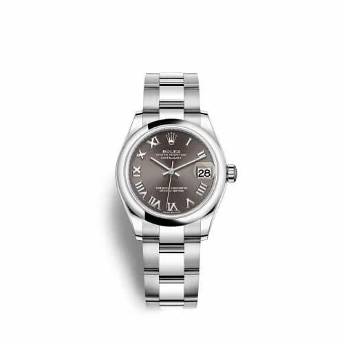 Rolex Datejust 31 Stainless Steel / Oyster / Grey - Roman 278240-0015 — фото часов Rolex Datejust 31 Stainless Steel / Oyster / Grey - Roman 278240-0015 — фото часов