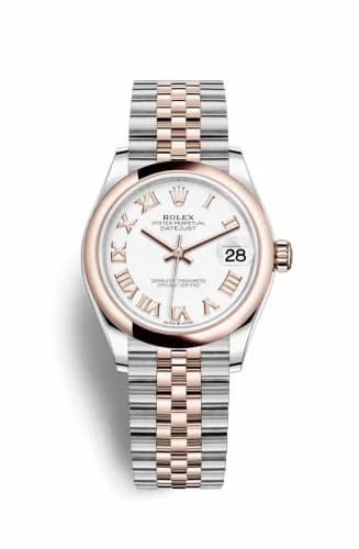 Rolex Datejust 31 Stainless Steel/ Rose Gold / Domed / White - Roman / Jubilee 278241-0002 — фото часов Rolex Datejust 31 Stainless Steel/ Rose Gold / Domed / White - Roman / Jubilee 278241-0002 — фото часов