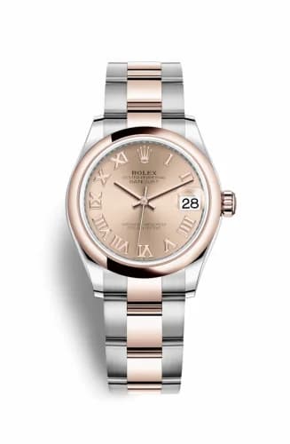 Rolex Datejust 31 Stainless Steel / Rose Gold / Domed / Rose - Roman / Oyster 278241-0005 — фото часов Rolex Datejust 31 Stainless Steel / Rose Gold / Domed / Rose - Roman / Oyster 278241-0005 — фото часов