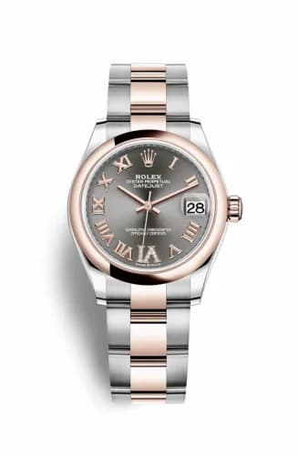 Rolex Datejust 31 Stainless Steel/ Rose Gold / Domed / Grey - Roman / Oyster 278241-0029 — фото часов Rolex Datejust 31 Stainless Steel/ Rose Gold / Domed / Grey - Roman / Oyster 278241-0029 — фото часов