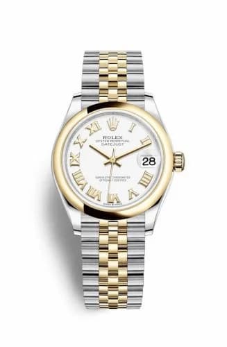 Rolex Datejust 31 Stainless Steel / Yellow Gold / Domed / White - Roman / Jubilee 278243-0002 — фото часов Rolex Datejust 31 Stainless Steel / Yellow Gold / Domed / White - Roman / Jubilee 278243-0002 — фото часов