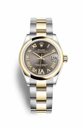 Rolex Datejust 31 Stainless Steel / Yellow Gold / Domed / Grey - Roman / Oyster 278243-0017 — фото часов Rolex Datejust 31 Stainless Steel / Yellow Gold / Domed / Grey - Roman / Oyster 278243-0017 — фото часов