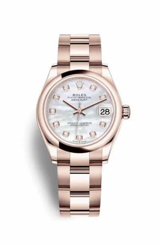 Rolex Datejust 31 Rose Gold / Domed / MOP / Oyster 278245-0013 — фото часов Rolex Datejust 31 Rose Gold / Domed / MOP / Oyster 278245-0013 — фото часов