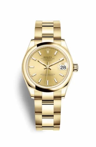 Rolex Datejust 31 Yellow Gold / Domed / Champagne / Oyster 278248-0039 — фото часов Rolex Datejust 31 Yellow Gold / Domed / Champagne / Oyster 278248-0039 — фото часов