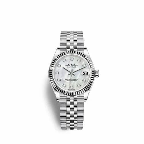 Rolex Datejust 31 Stainless Steel Fluted / Jubilee / MOP 278274-0006 — фото часов Rolex Datejust 31 Stainless Steel Fluted / Jubilee / MOP 278274-0006 — фото часов
