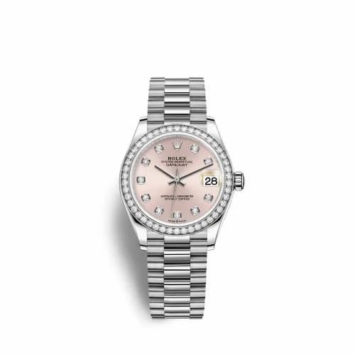 Rolex Datejust 31 White Gold Diamond / Pink - Diamond 278289rbr-0022 — фото часов Rolex Datejust 31 White Gold Diamond / Pink - Diamond 278289rbr-0022 — фото часов