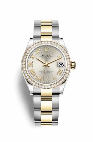 Rolex Datejust 31 Stainless Steel / Yellow Gold / Diamond / Silver - Roman / Oyster 278383rbr-0003 — фото часов Rolex Datejust 31 Stainless Steel / Yellow Gold / Diamond / Silver - Roman / Oyster 278383rbr-0003 — фото часов