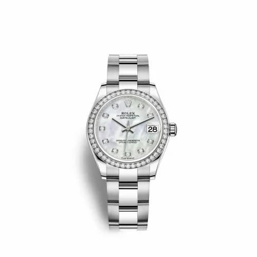 Rolex Datejust 31 Stainless Steel Diamond / Oyster / MOP 278384rbr-0007 — фото часов Rolex Datejust 31 Stainless Steel Diamond / Oyster / MOP 278384rbr-0007 — фото часов