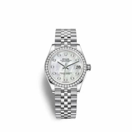 Rolex Datejust 31 Stainless Steel Diamond / Jubilee / MOP 278384rbr-0008 — фото часов Rolex Datejust 31 Stainless Steel Diamond / Jubilee / MOP 278384rbr-0008 — фото часов
