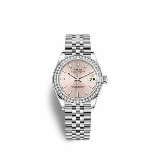 Rolex Datejust 31 Stainless Steel Diamond / Jubilee / Pink 278384rbr-0018 — фото часов Rolex Datejust 31 Stainless Steel Diamond / Jubilee / Pink 278384rbr-0018 — фото часов