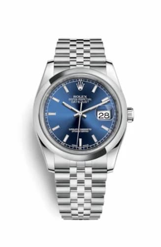 Rolex Datejust 36 Stainless Steel Domed / Jubilee / Blue 116200-0101 — фото часов Rolex Datejust 36 Stainless Steel Domed / Jubilee / Blue 116200-0101 — фото часов