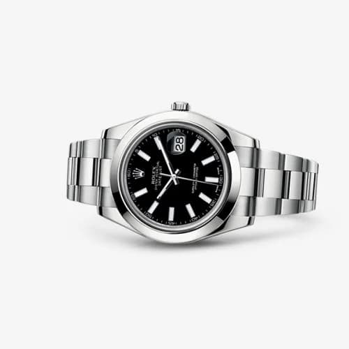 Rolex Datejust II Black 116300-0001