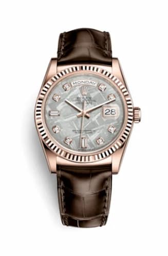 Rolex Day-Date 36 Everose / Strap / Meteorite 118135-0072 — фото часов Rolex Day-Date 36 Everose / Strap / Meteorite 118135-0072 — фото часов