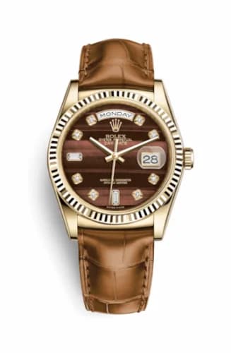 Rolex Day-Date 36 Yellow Gold / Strap / Bull's Eye 118138-0127 — фото часов Rolex Day-Date 36 Yellow Gold / Strap / Bull's Eye 118138-0127 — фото часов
