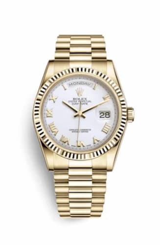 Rolex Day-Date 36 Yellow Gold / President / White Roman 118238-0122 — фото часов Rolex Day-Date 36 Yellow Gold / President / White Roman 118238-0122 — фото часов