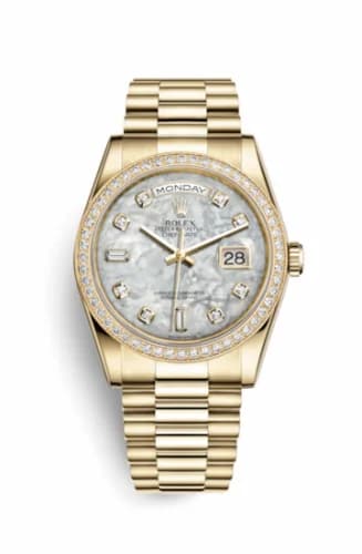 Rolex Day-Date 36 Yellow Gold Diamonds / President / MOP 118348-0027 — фото часов Rolex Day-Date 36 Yellow Gold Diamonds / President / MOP 118348-0027 — фото часов