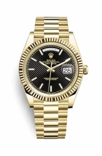 Rolex Day-Date 40 Yellow Gold / Black 228238-0007 — фото часов Rolex Day-Date 40 Yellow Gold / Black 228238-0007 — фото часов
