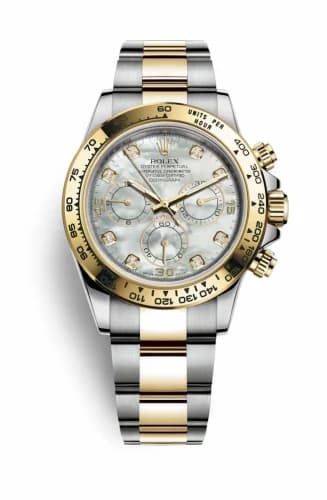 Rolex Cosmograph Daytona Stainless Steel / Yellow Gold / MOP Diamonds 116503-0007 — фото часов Rolex Cosmograph Daytona Stainless Steel / Yellow Gold / MOP Diamonds 116503-0007 — фото часов