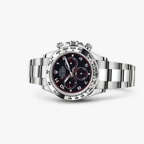 Rolex Daytona White Gold Black Racing 116509-0036