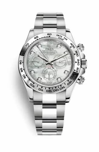Rolex Cosmograph Daytona White Gold / MOP Diamond 116509-0064