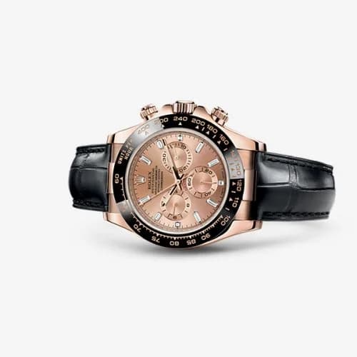 Rolex Cosmograph Daytona Everose / Cerachrom / Pink Baguette / Strap 116515LN-0006 — фото часов Rolex Cosmograph Daytona Everose / Cerachrom / Pink Baguette / Strap 116515LN-0006 — фото часов