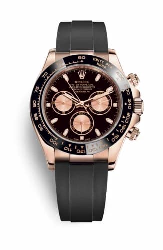 Rolex Cosmograph Daytona Everose / Cerachrom / Black / Oysterflex 116515LN-0012 — фото часов Rolex Cosmograph Daytona Everose / Cerachrom / Black / Oysterflex 116515LN-0012 — фото часов