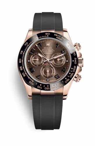 Rolex Cosmograph Daytona Everose / Cerachrom / Chocolate / Oysterflex 116515LN-0015 — фото часов Rolex Cosmograph Daytona Everose / Cerachrom / Chocolate / Oysterflex 116515LN-0015 — фото часов