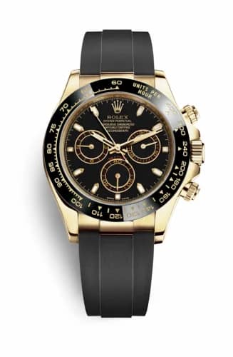 Rolex Cosmograph Daytona Yellow Gold / Cerachrom / Black / Oysterflex 116518LN-0035