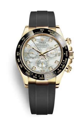 Rolex Cosmograph Daytona Yellow Gold / Cerachrom / MOP-Diamond / Oysterflex 116518LN-0037