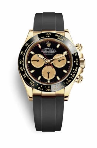 Rolex Cosmograph Daytona Yellow Gold / Cerachrom / Black / Oysterflex 116518LN-0039 — фото часов Rolex Cosmograph Daytona Yellow Gold / Cerachrom / Black / Oysterflex 116518LN-0039 — фото часов