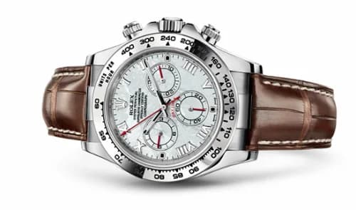 Rolex Daytona White Gold Strap Meteorite Roman 116519-0195 — фото часов Rolex Daytona White Gold Strap Meteorite Roman 116519-0195 — фото часов