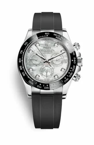 Rolex Cosmograph Daytona White Gold / Cerachrom / MOP - Diamond / Oysterflex 116519LN-0023
