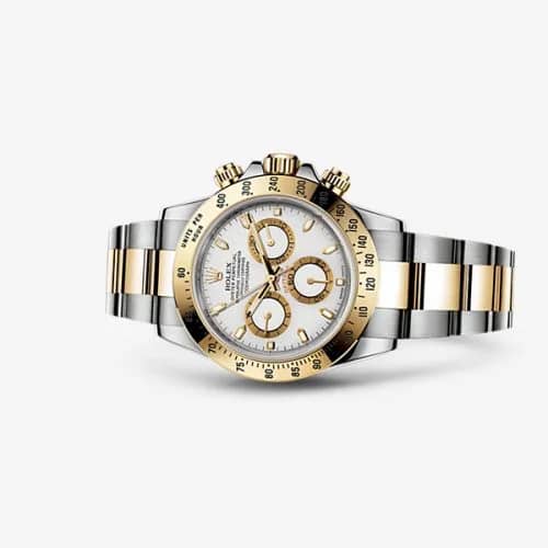 Rolex Cosmograph Daytona Rolesor / White 116523-0040
