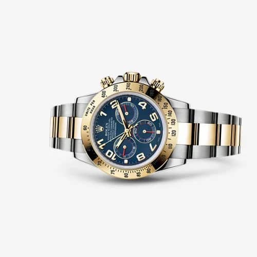 Rolex Daytona Rolesor Blue Racing 116523-0045