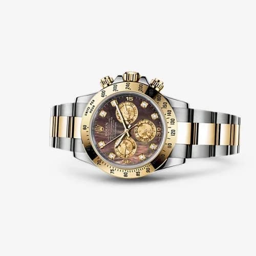Rolex Daytona Rolesor Black Mother of Pearl 116523-0047 — фото часов Rolex Daytona Rolesor Black Mother of Pearl 116523-0047 — фото часов