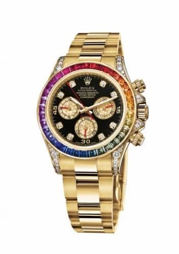 Rolex Cosmograph Daytona Yellow Gold / Rainbow 116598RBOW-0001 — фото часов Rolex Cosmograph Daytona Yellow Gold / Rainbow 116598RBOW-0001 — фото часов