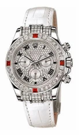 Rolex Daytona White Gold Diamond Ruby Strap 1165994ru-0002 — фото часов Rolex Daytona White Gold Diamond Ruby Strap 1165994ru-0002 — фото часов