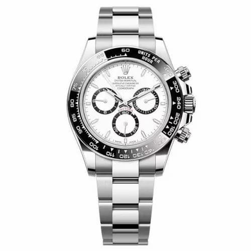 Rolex Cosmograph Daytona Stainless Steel - Cerachrom / White / Oyster 126500LN-0001 — фото часов Rolex Cosmograph Daytona Stainless Steel - Cerachrom / White / Oyster 126500LN-0001 — фото часов