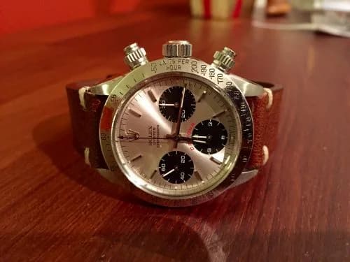Rolex Daytona 6265 Stainless Steel / Silver / Big Red 6265-001