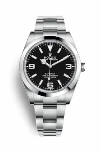 Rolex Explorer 39 Stainless Steel / Black 214270-0003