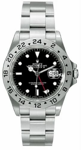 Rolex Explorer II Black Superluminova 16570-0004