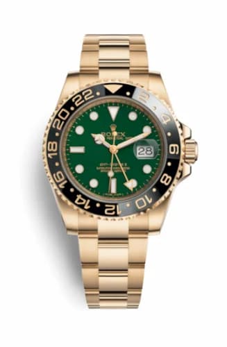 Rolex GMT-Master II Yellow Gold / LN / Green 116718LN-0002 — фото часов Rolex GMT-Master II Yellow Gold / LN / Green 116718LN-0002 — фото часов