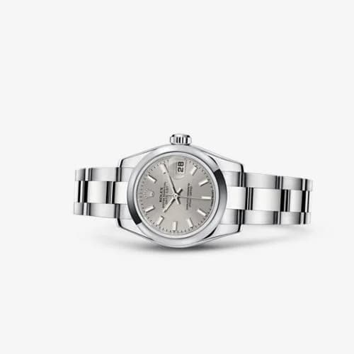 Rolex Lady-Datejust 26 Silver Oyster 179160-0023 — фото часов Rolex Lady-Datejust 26 Silver Oyster 179160-0023 — фото часов