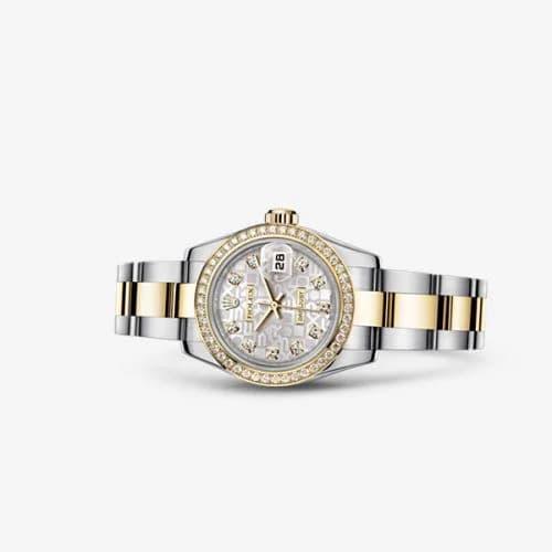 Rolex Lady-Datejust 26 Rolesor Diamond Computer Diamond Oyster 179383-0002 — фото часов Rolex Lady-Datejust 26 Rolesor Diamond Computer Diamond Oyster 179383-0002 — фото часов