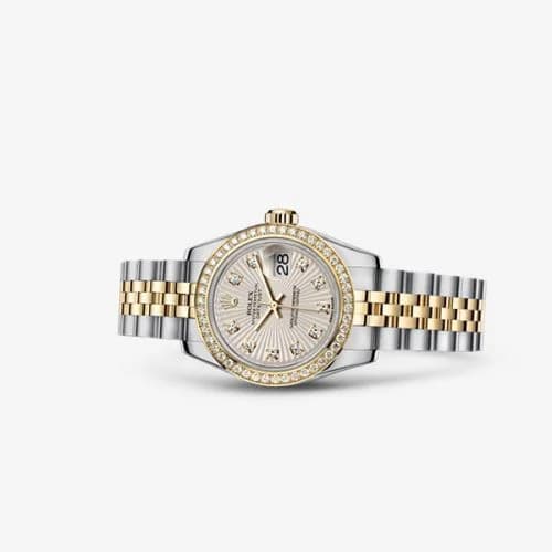 Rolex Lady-Datejust 26 Rolesor Diamond Sunbeam Diamond Jubilee 179383-0011 — фото часов Rolex Lady-Datejust 26 Rolesor Diamond Sunbeam Diamond Jubilee 179383-0011 — фото часов