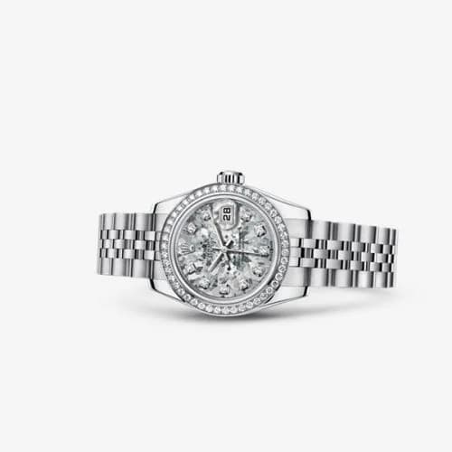 Rolex Lady-Datejust 26 Diamond Gold Crystals Jubilee 179384-0010 — фото часов Rolex Lady-Datejust 26 Diamond Gold Crystals Jubilee 179384-0010 — фото часов