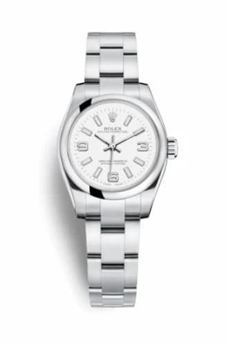 Rolex Oyster Perpetual 26 White Explorer 176200-0011