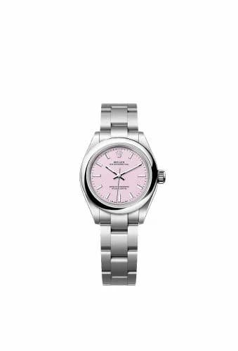 Rolex Oyster Perpetual 28 Stainless Steel / Candy Pink 276200-0009 — фото часов Rolex Oyster Perpetual 28 Stainless Steel / Candy Pink 276200-0009 — фото часов