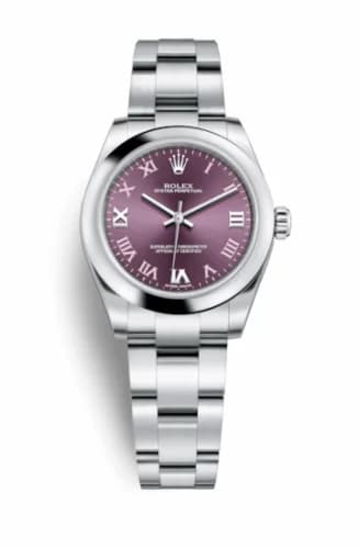 Rolex Oyster Perpetual 31 Red Grape Roman 177200-0017